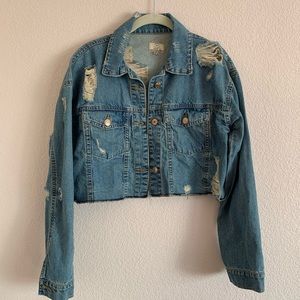 tupac denim jacket cotton on